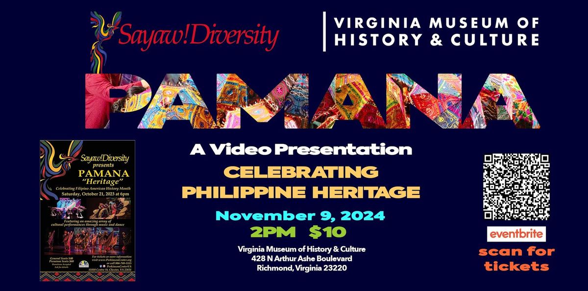 Sayaw Diversity showing of Pamana video