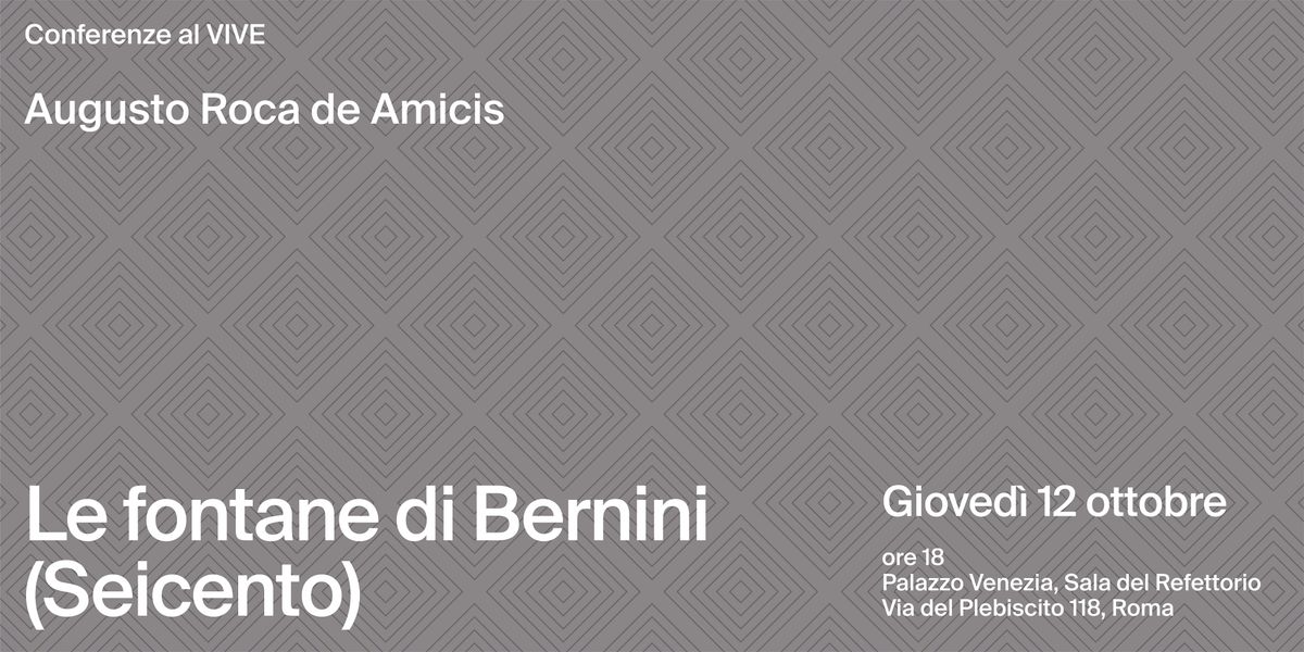 Le fontane di Bernini - Augusto Roca de Amicis