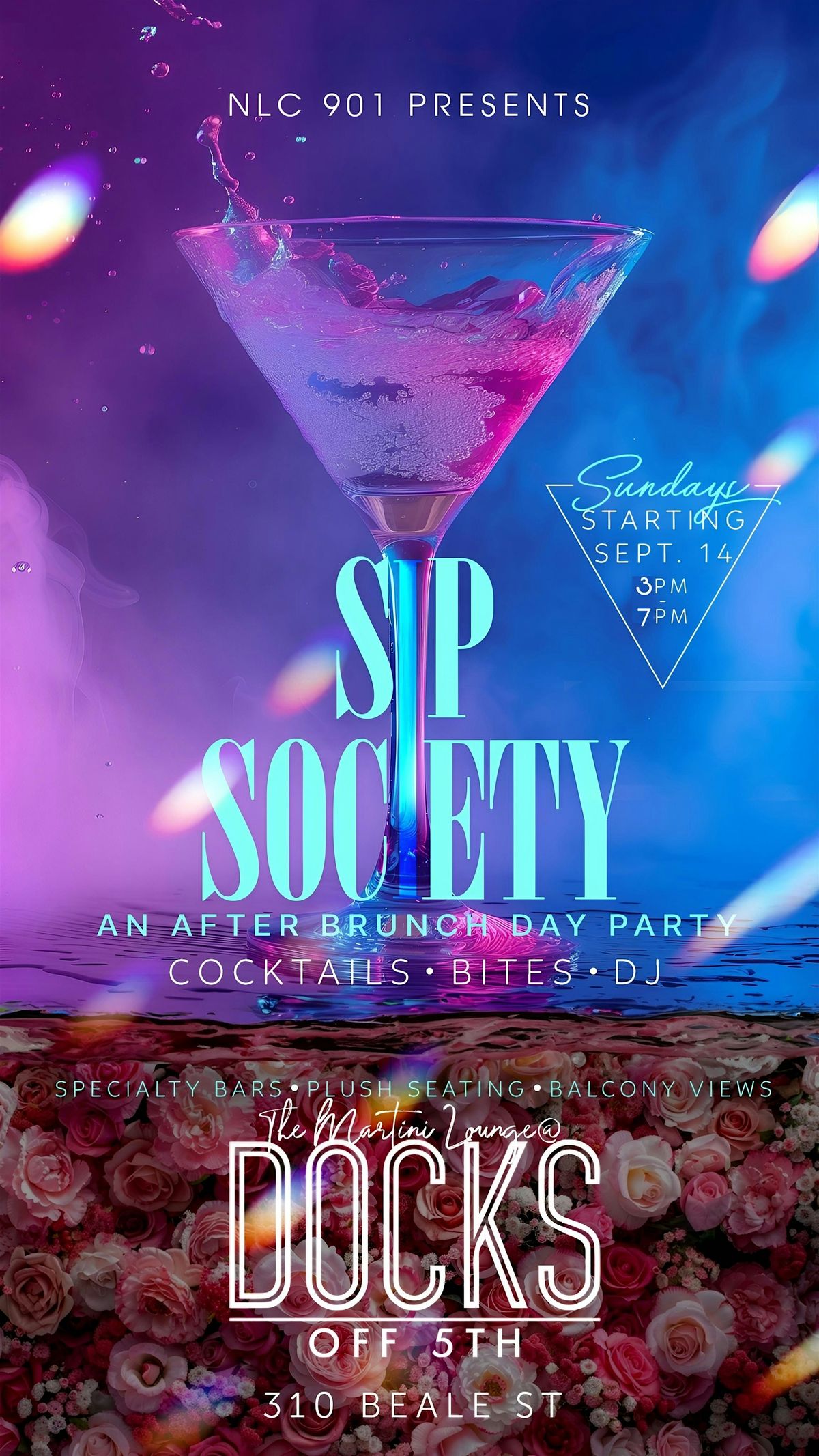 SIP SOCIETY "An after-brunch Day Party
