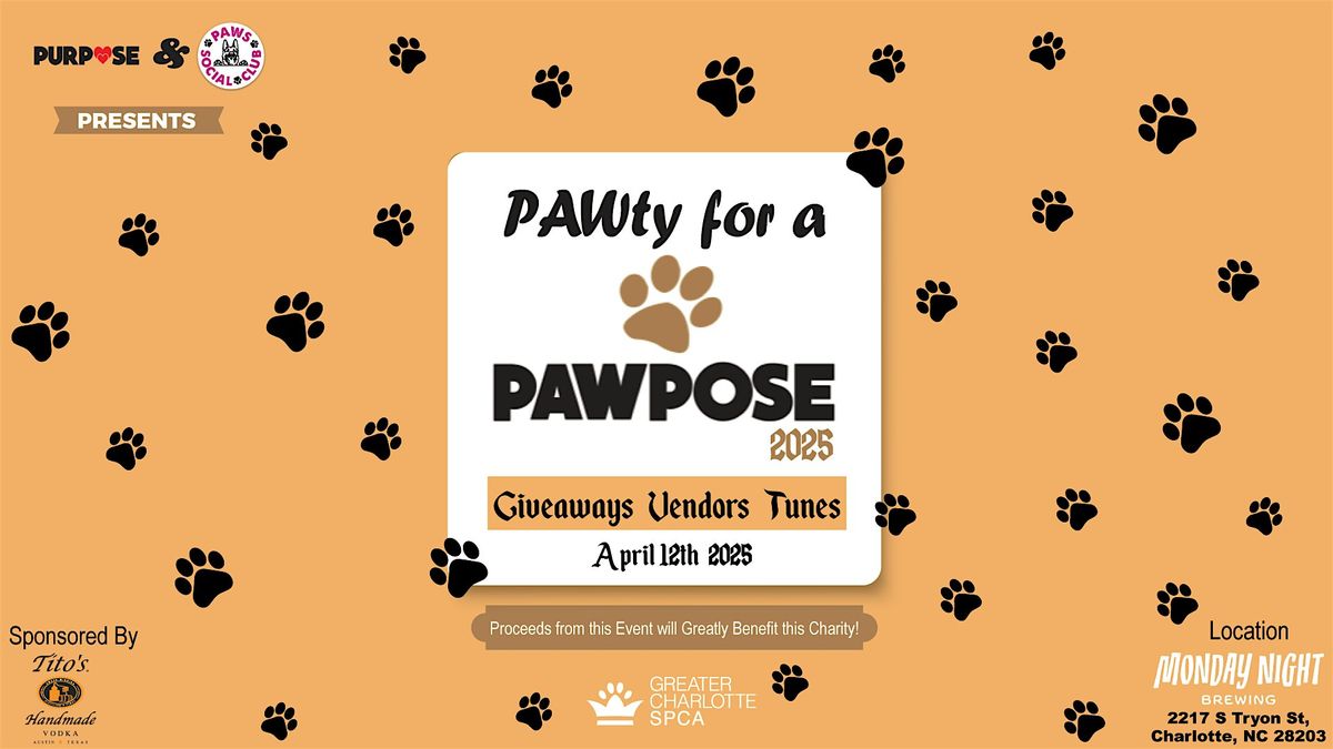 Pawty for a PAWpose 2025