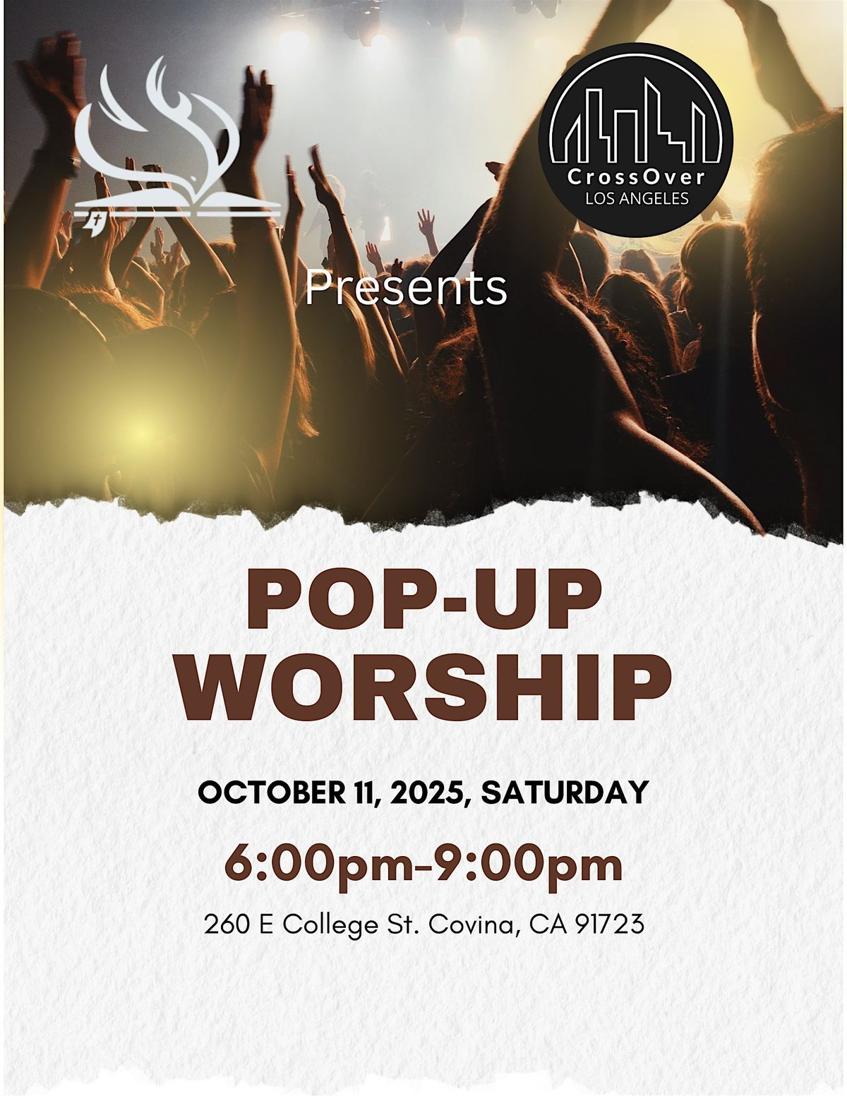 POP-UP WORSHIP NIGHT | CrossOver Los Angeles (Covina)