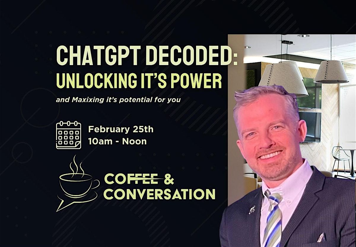 Coffee and Conversation with Nick F. Moritz