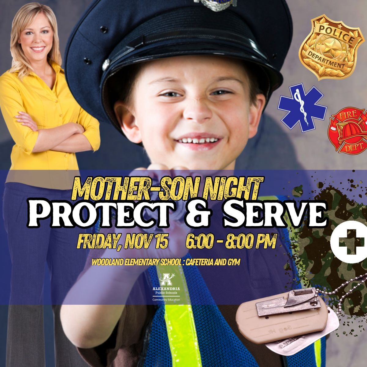 Mother-Son Night \u2014 PROTECT & SERVE 