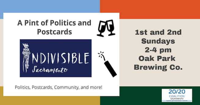 A Pint of Postcards and Politics - 1st and 2nd Sundays