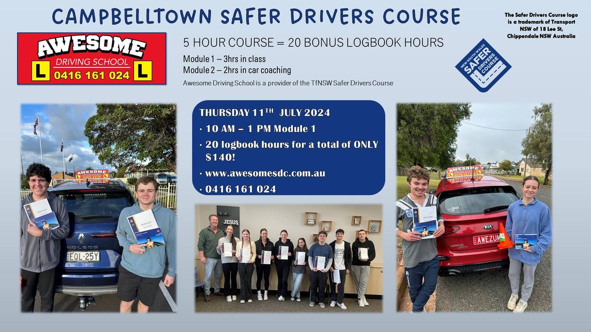 Campbelltown Safer Drivers Course