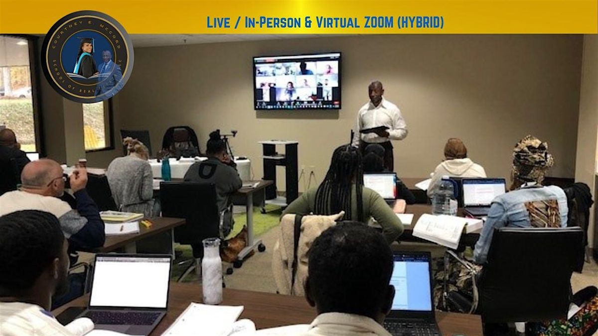 Evening Pre-license Course -  LIVE \/ In-Person & Virtual (Mon, Tues, Thurs)