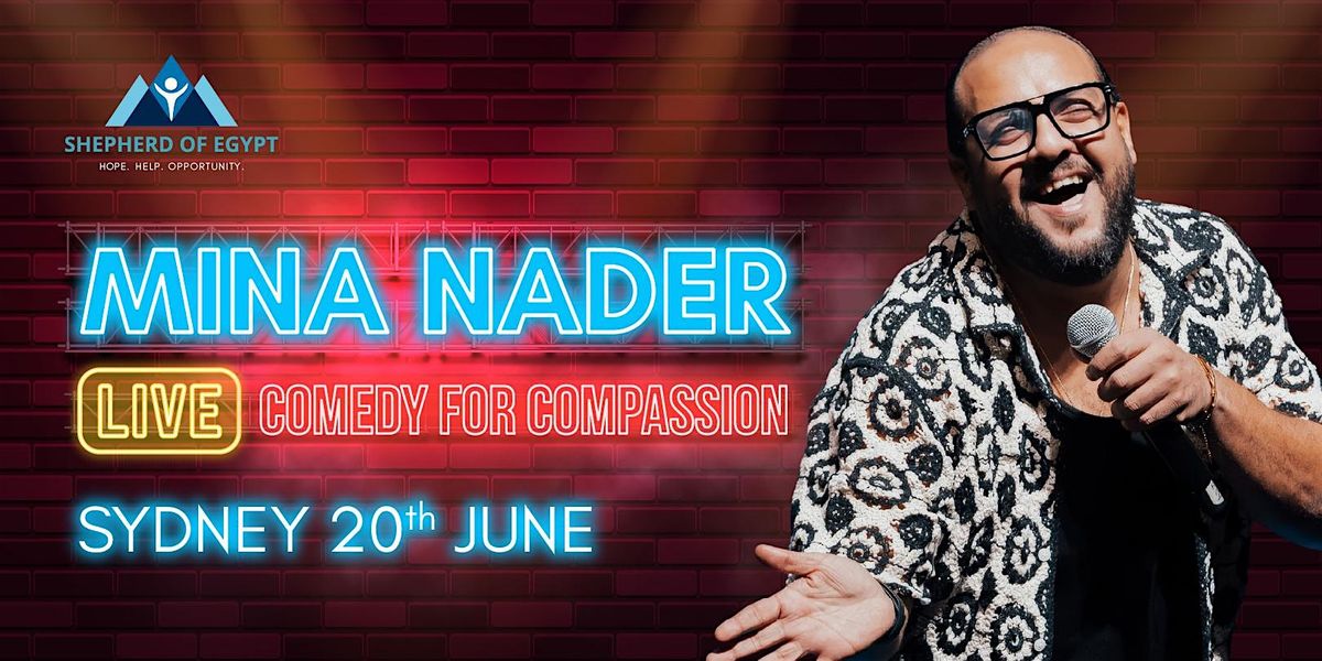 Mina Nader Live - Comedy for Compassion Sydney