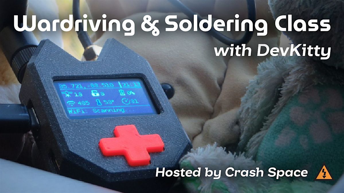 Cat-Themed Wardriving & Soldering Workshop (with DevKitty!)