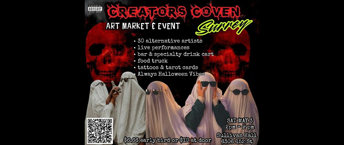 Creators Coven Art Market & Event: SURREY