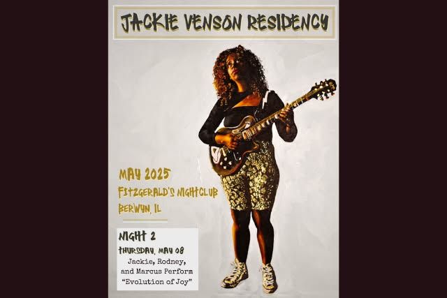 JACKIE VENSON RESIDENCY Night 2: Jackie Venson, Rodney Hyder, and Marcus...