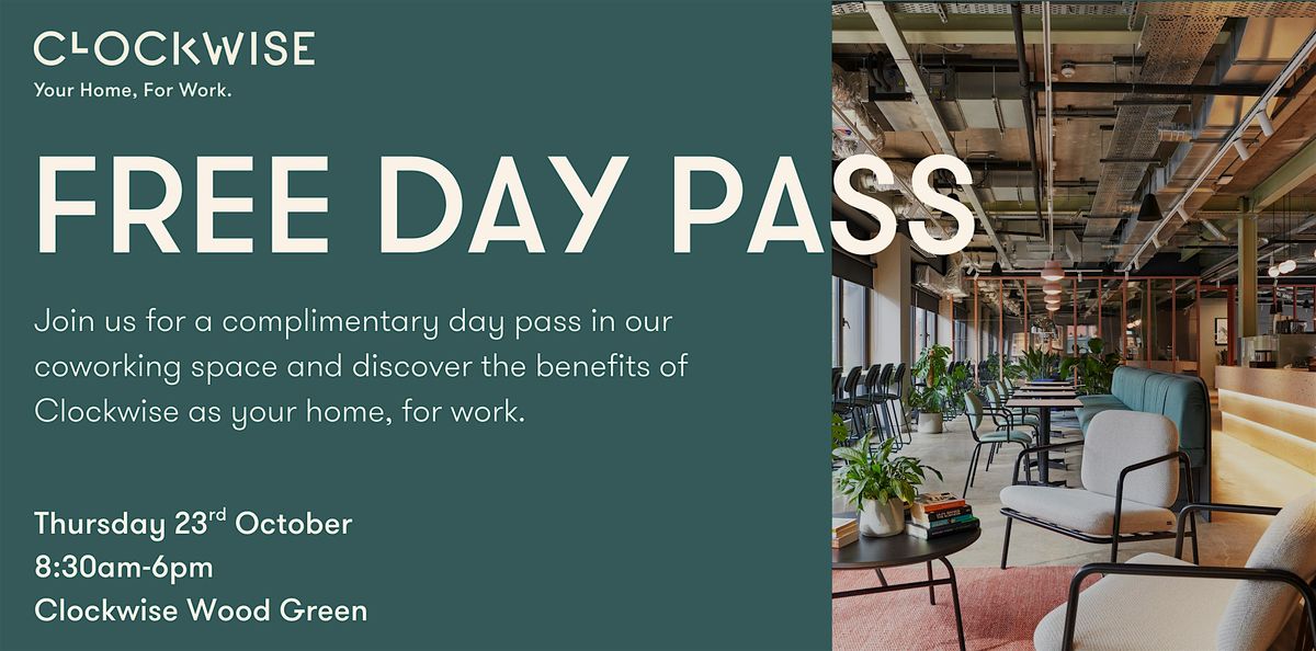 Coworking Day at Clockwise Wood Green