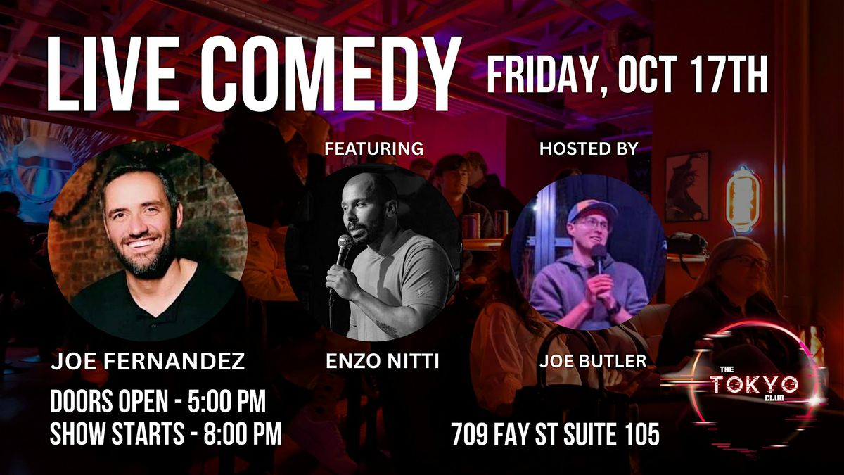 Friday Night Comedy at The Tokyo Club