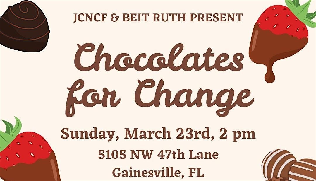 Chocolates for Change - Beit Ruth event 2025