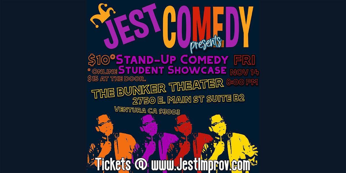 Jest Improv's Stand Up 101 Showcase!