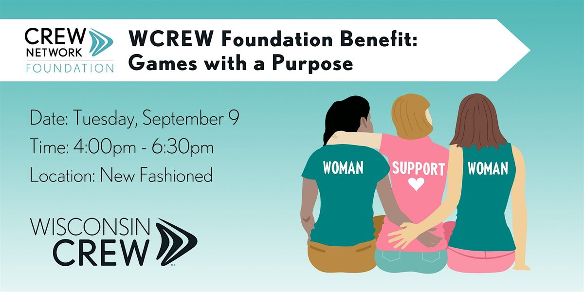 WCREW Foundation Benefit: Games with a Purpose