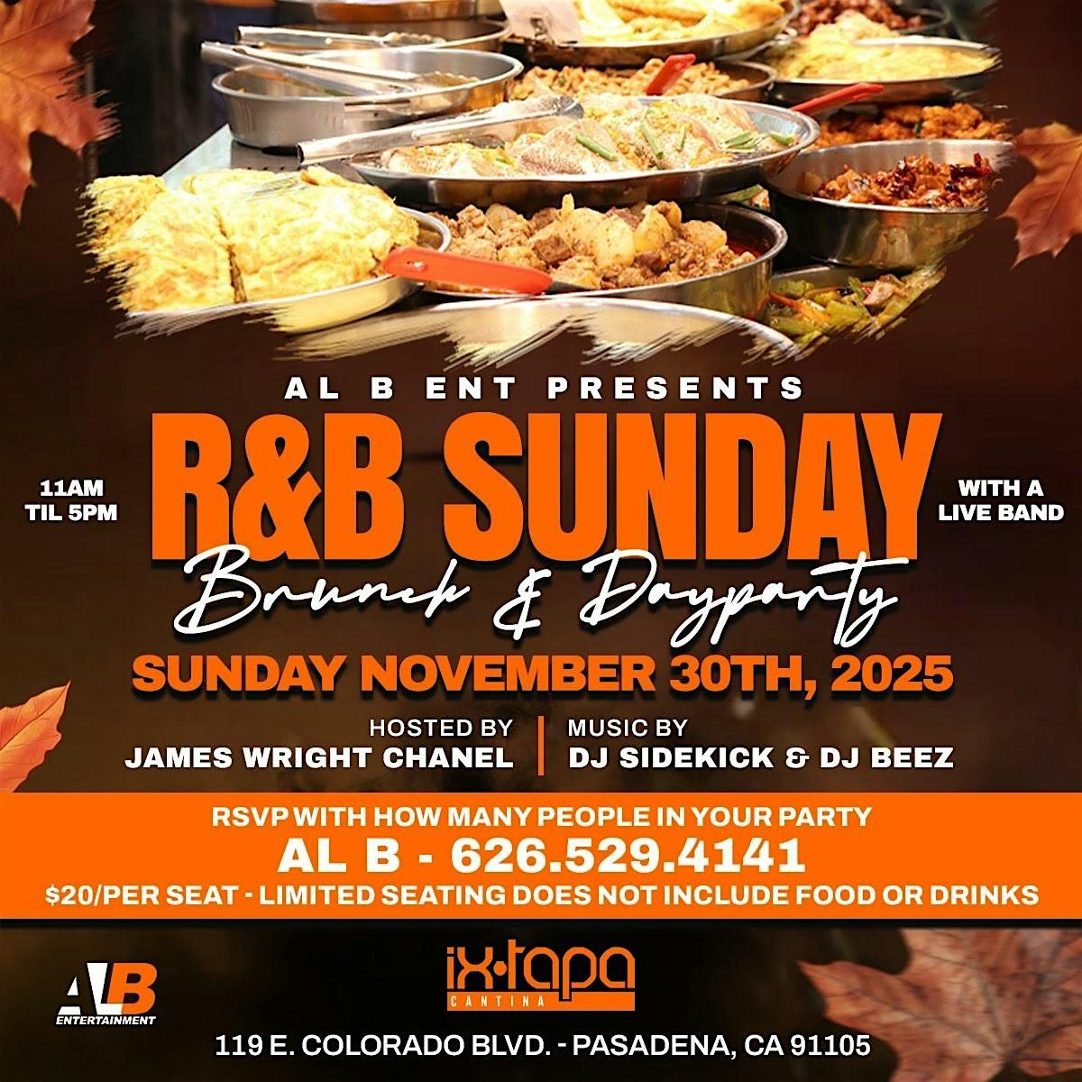 R&B Sunday Brunch Day Party