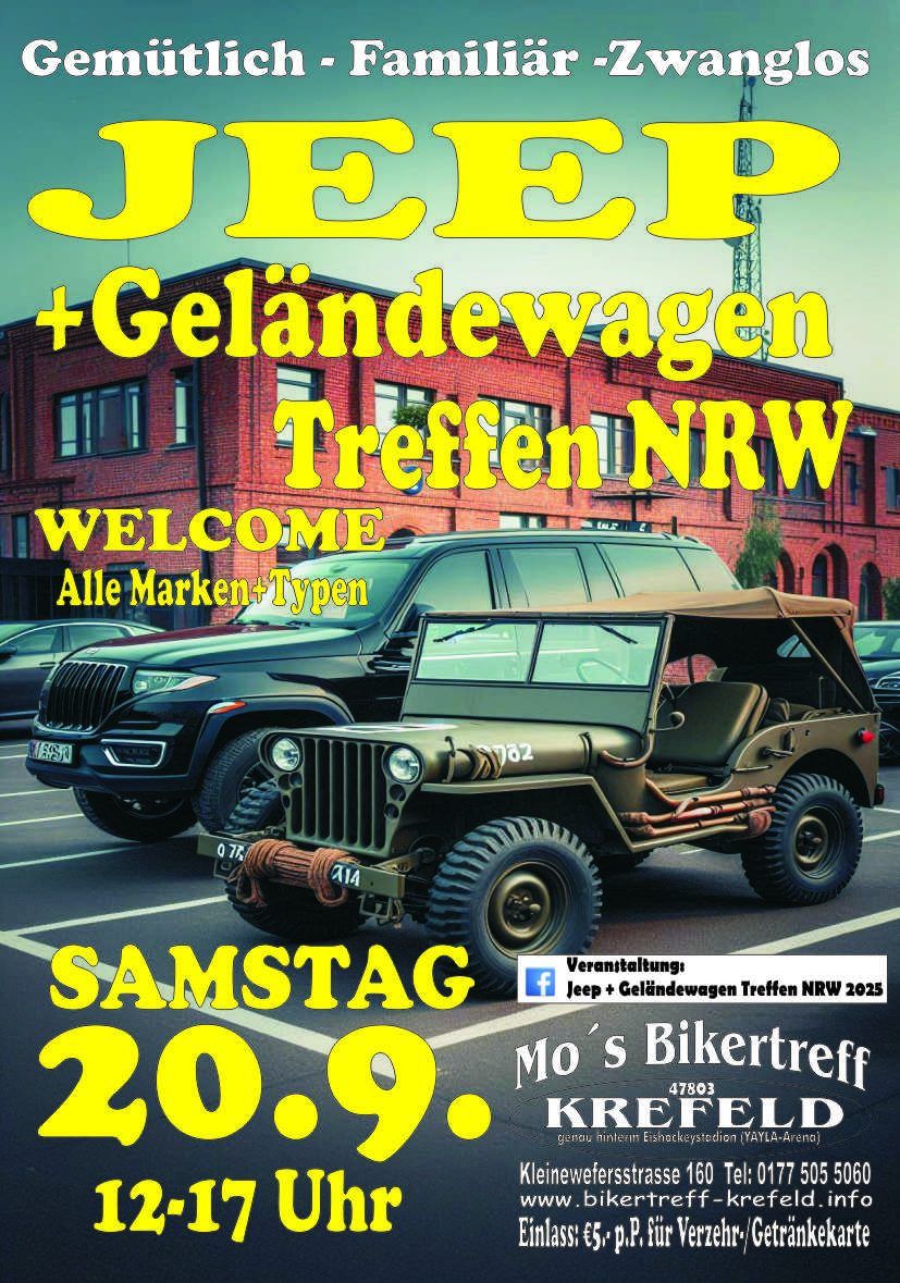 Jeep + Gel\u00e4ndewagen Treffen NRW 2025