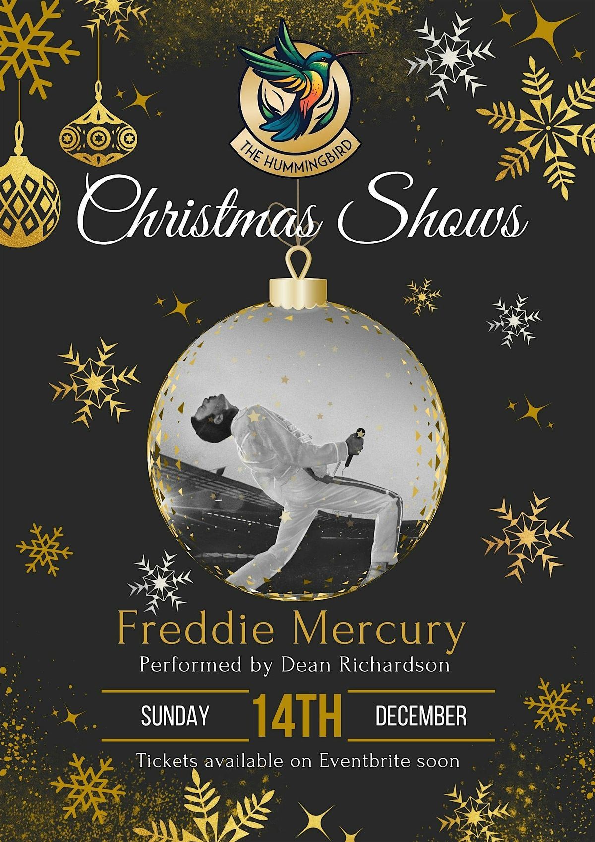 Christmas Tribute Shows - Freddie Mercury