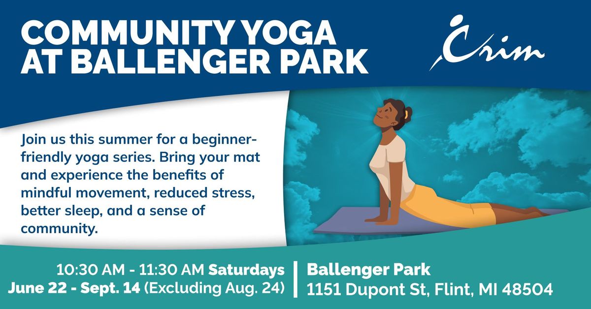 Community Yoga at Ballenger Park