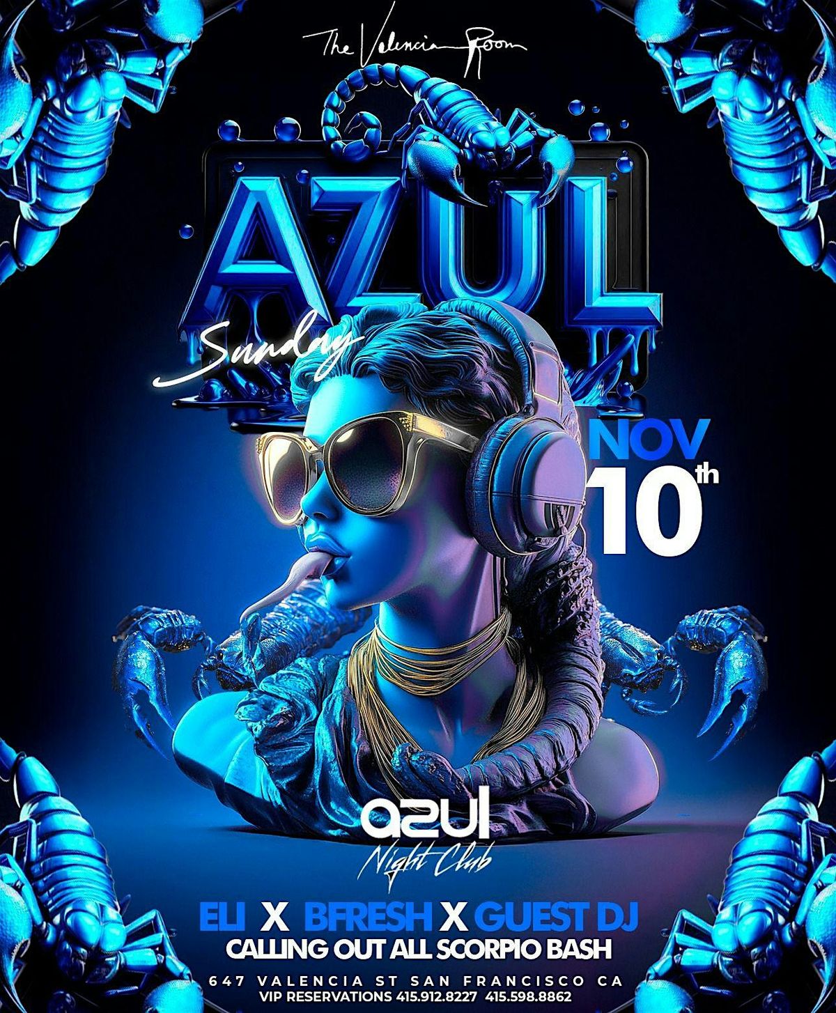 Azul Sundays 11.10