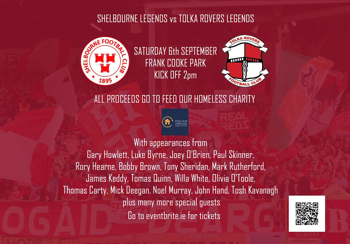 Shelbourne Legends v Tolka Rovers Legends