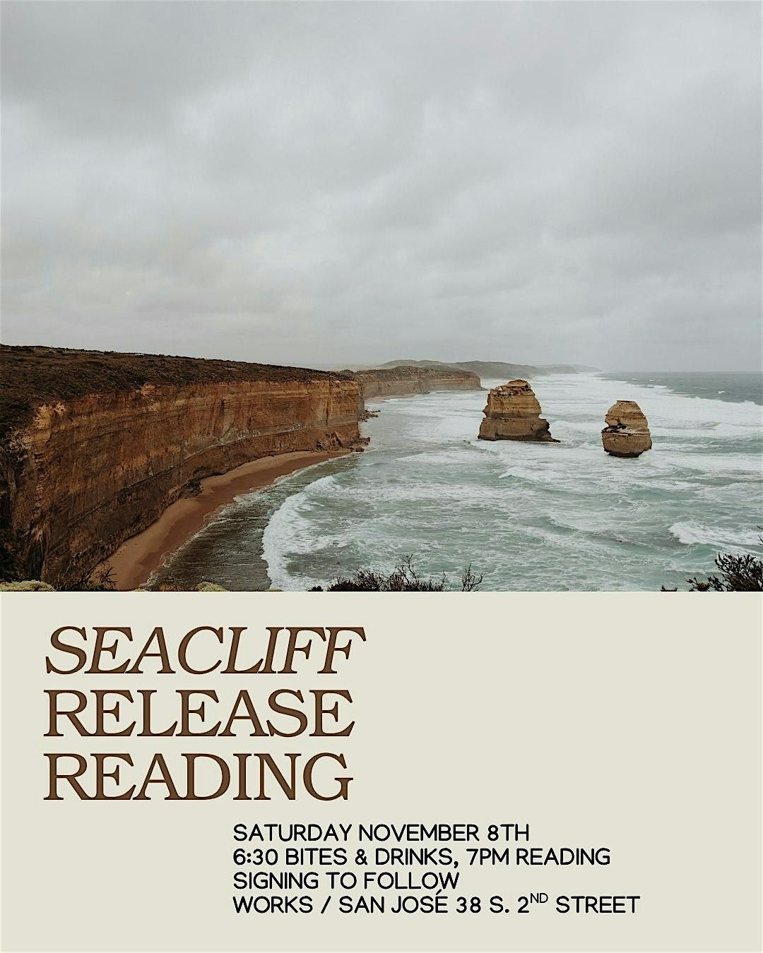 Seacliff Release Reading and Celebration