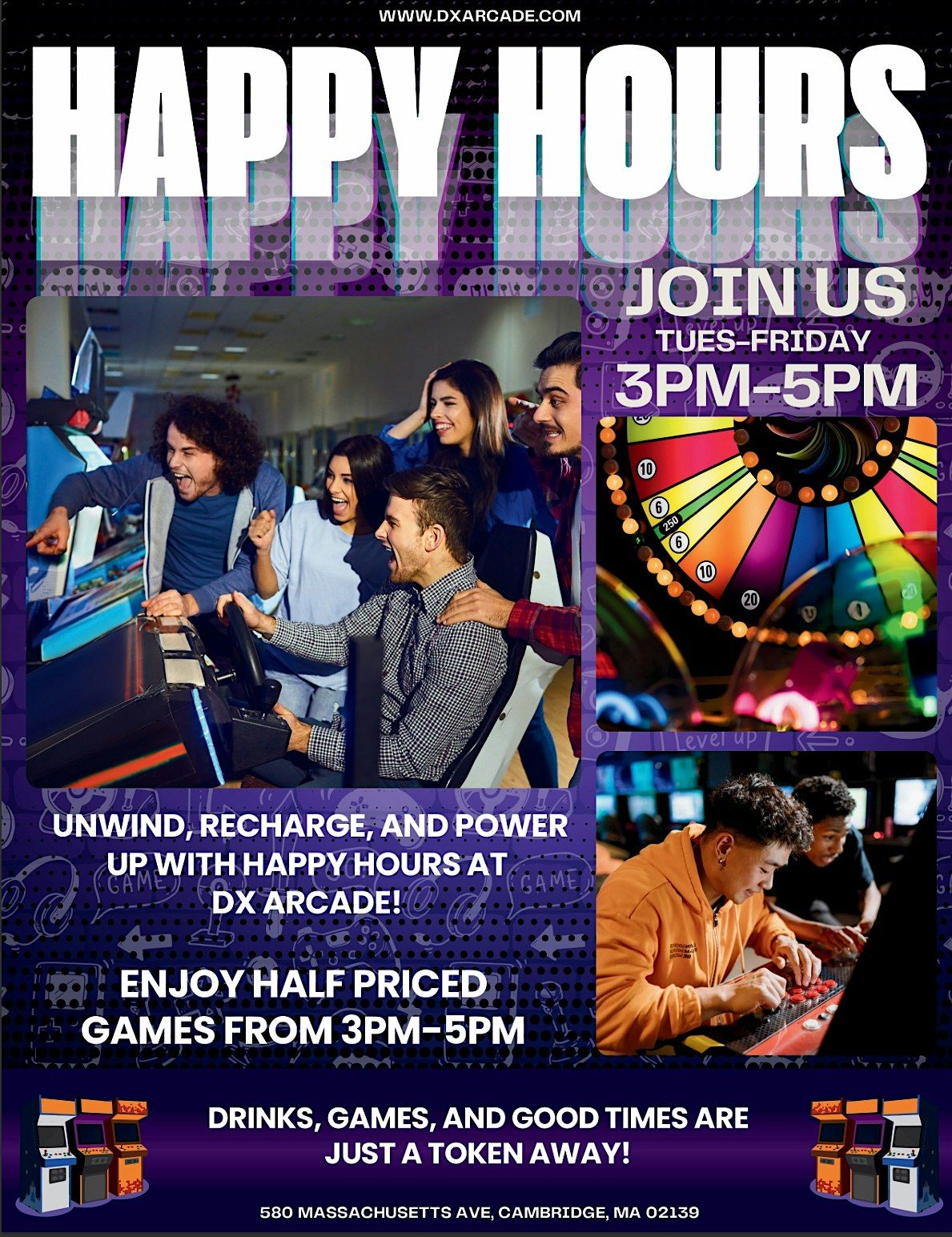 Arcade Happy Hour