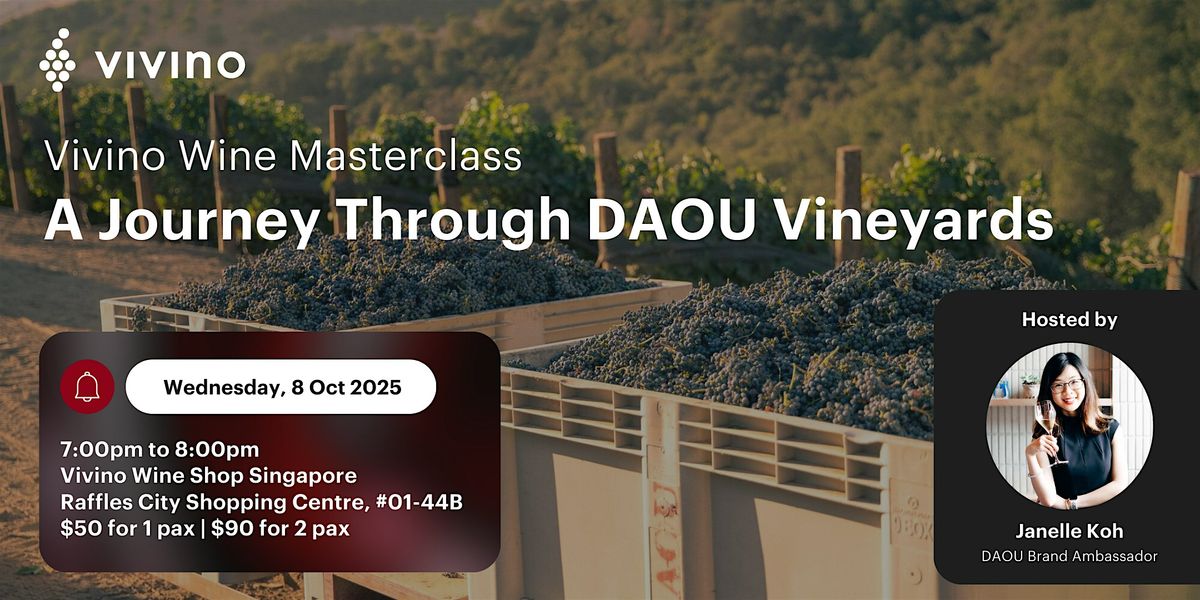 Vivino Masterclass: A Journey Through DAOU Winery