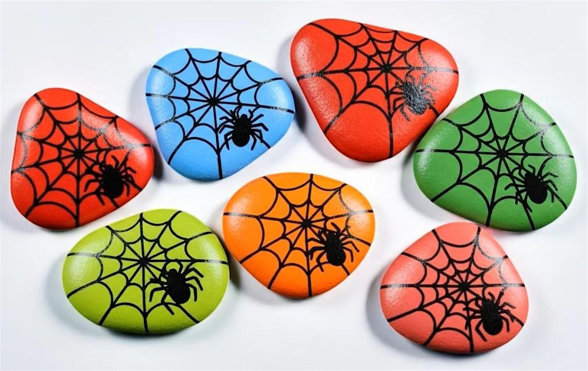 Halloween Rock Painting