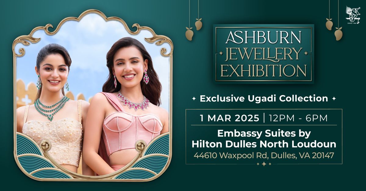 Largest Jewellery Exhibition in Ashburn, VA by Sri Krishna Jewellers, Frisco TX, USA