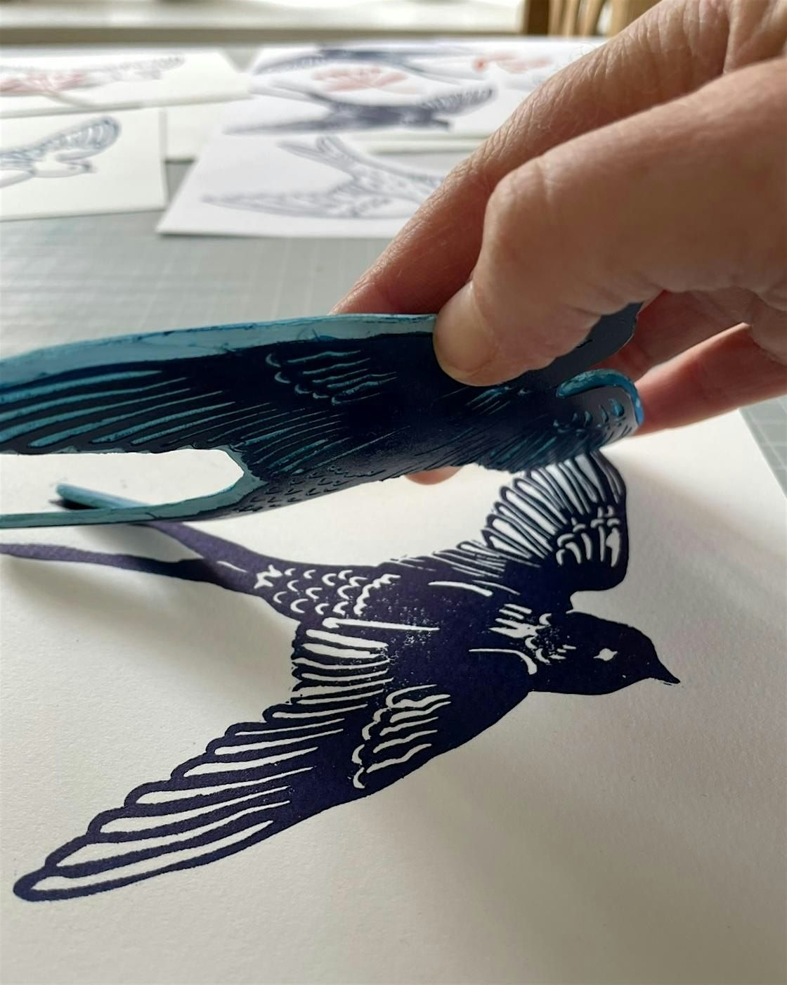 Lino printing for beginners