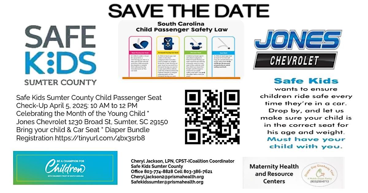 Safe Kids Sumter County Child Passenger Safety Seat Check-Up