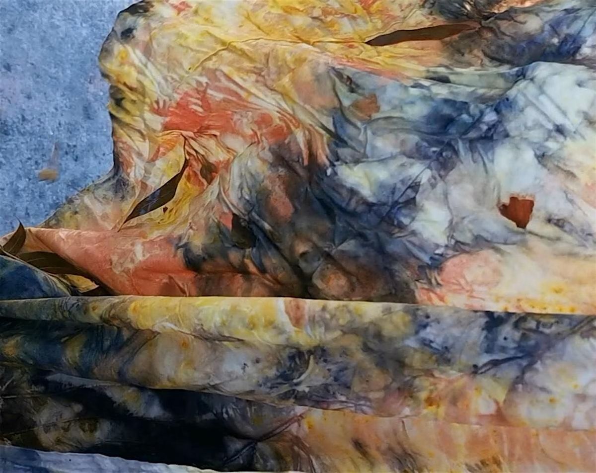Eco printing using natural materials (October Workshop)