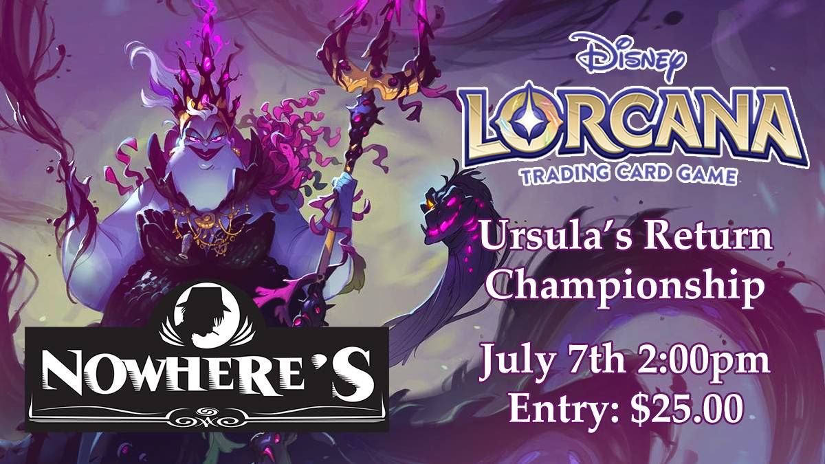 Disney Lorcana Ursula's Return Championships