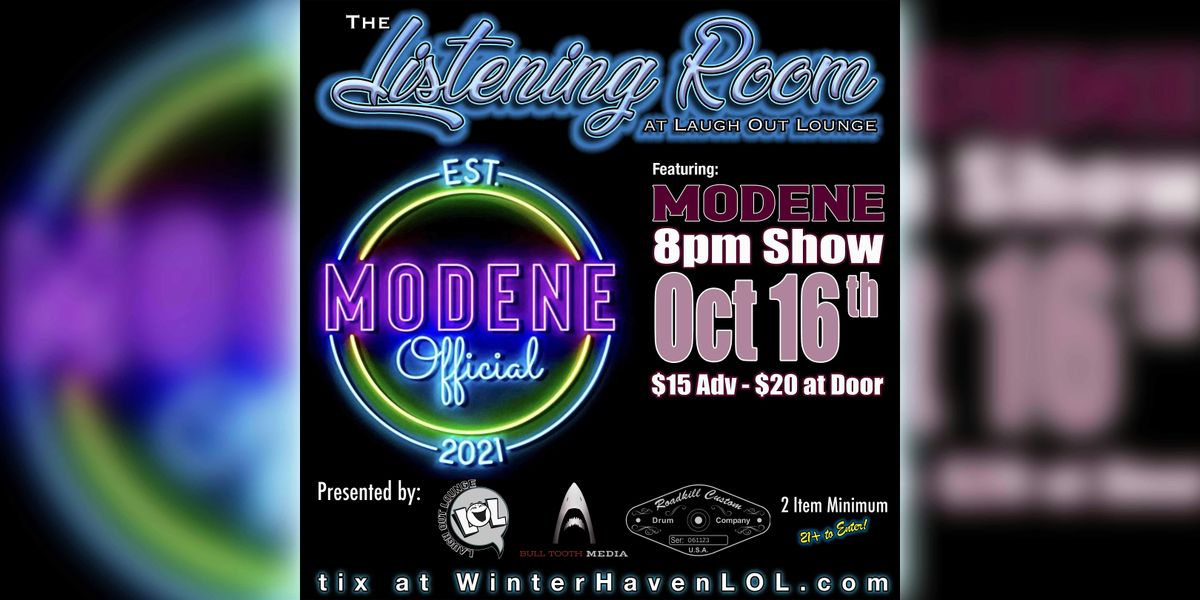 The Listening Room: Modene