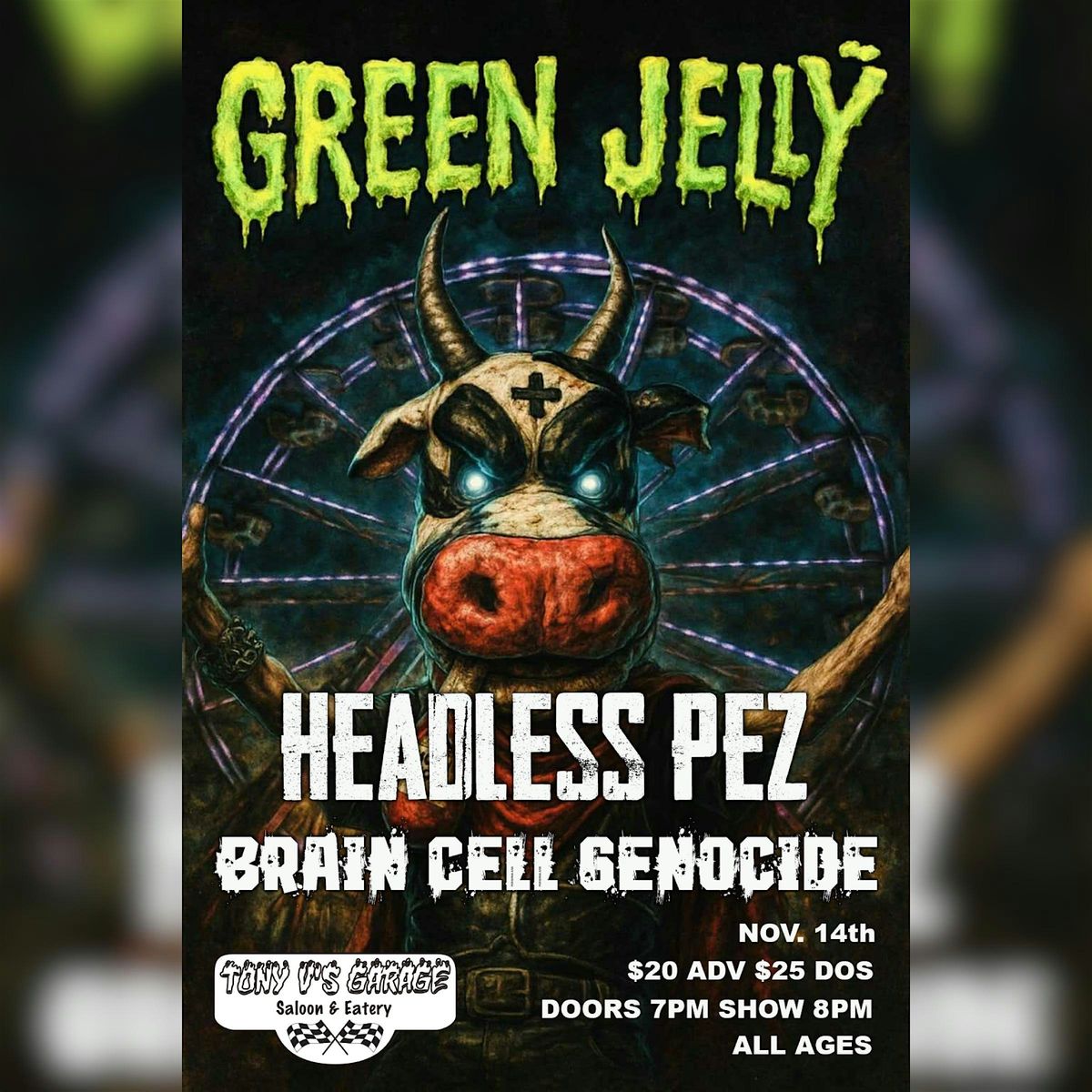 GREEN JELLY brings the Psycho Party to Tony V's