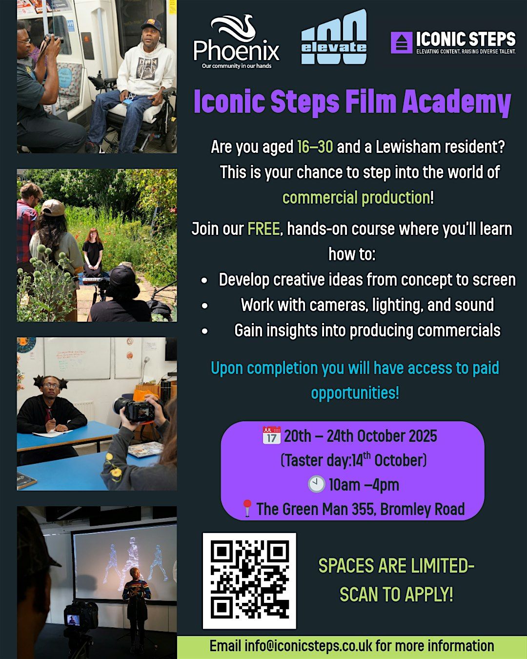 Iconic Steps film academy: Commercial production