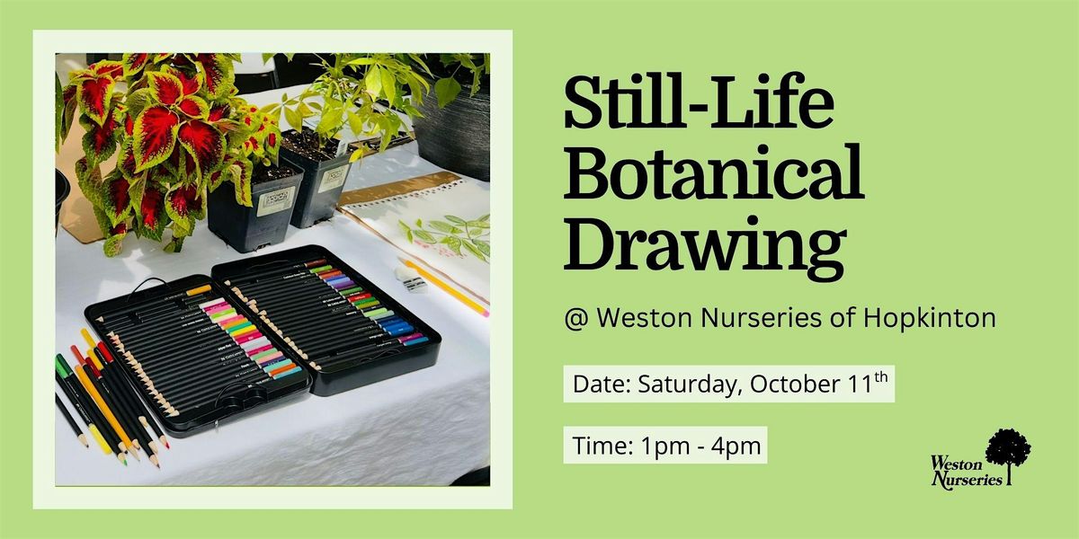 Still-Life Botanical Drawing