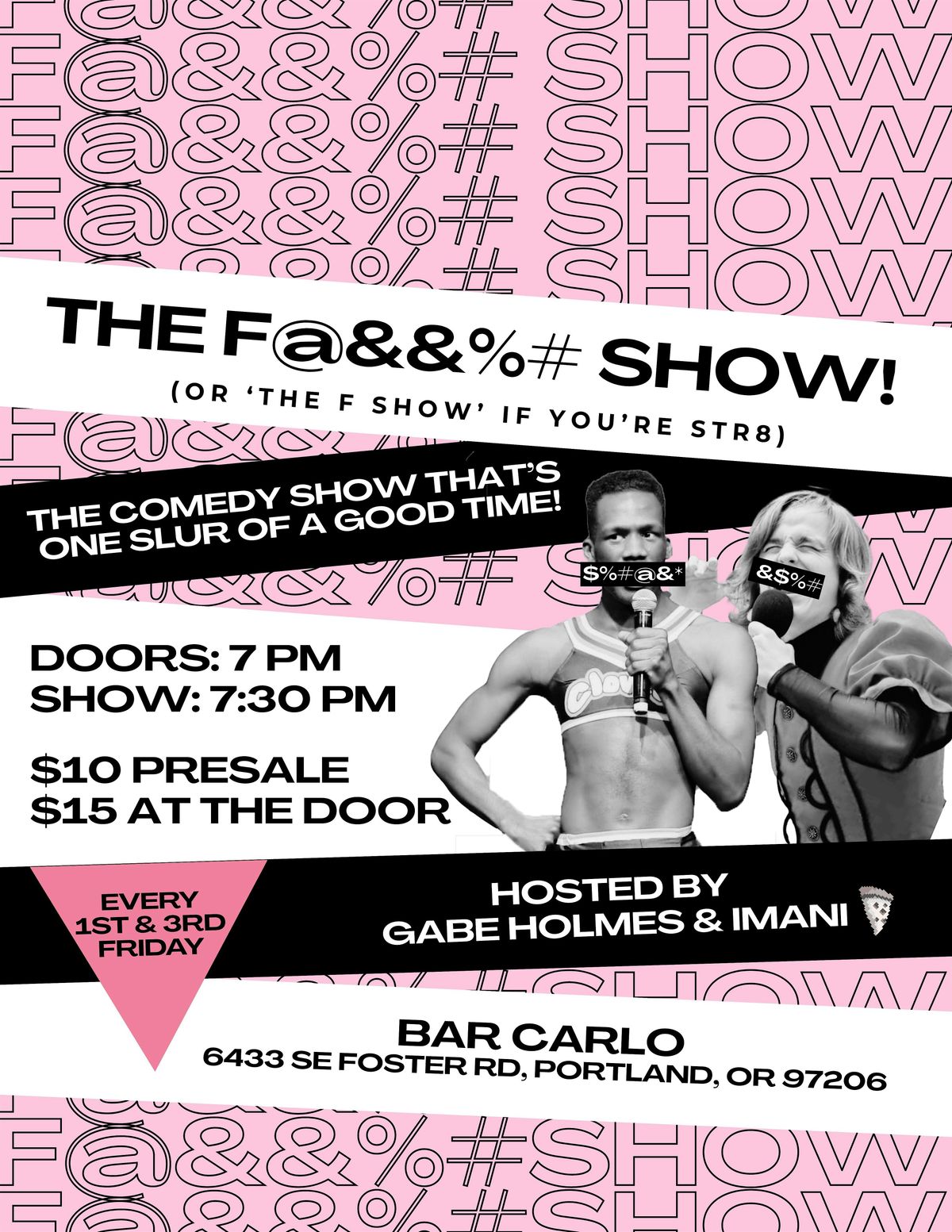 The F Show @BARCARLO
