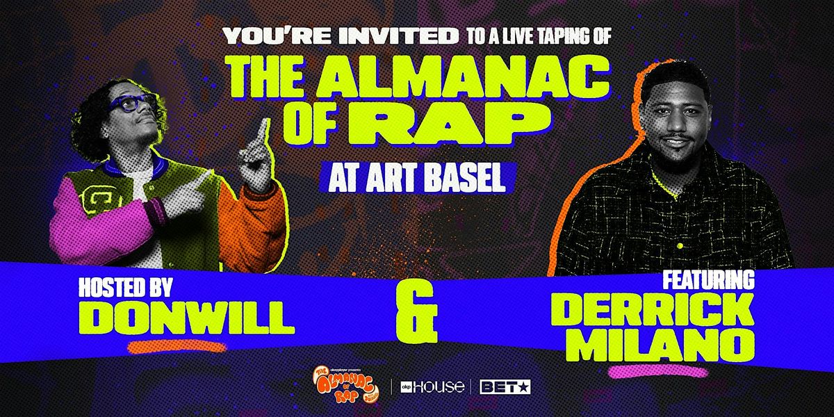 Okayplayer House @ Art Basel: The Almanac of Rap w\/ Derrick Milano