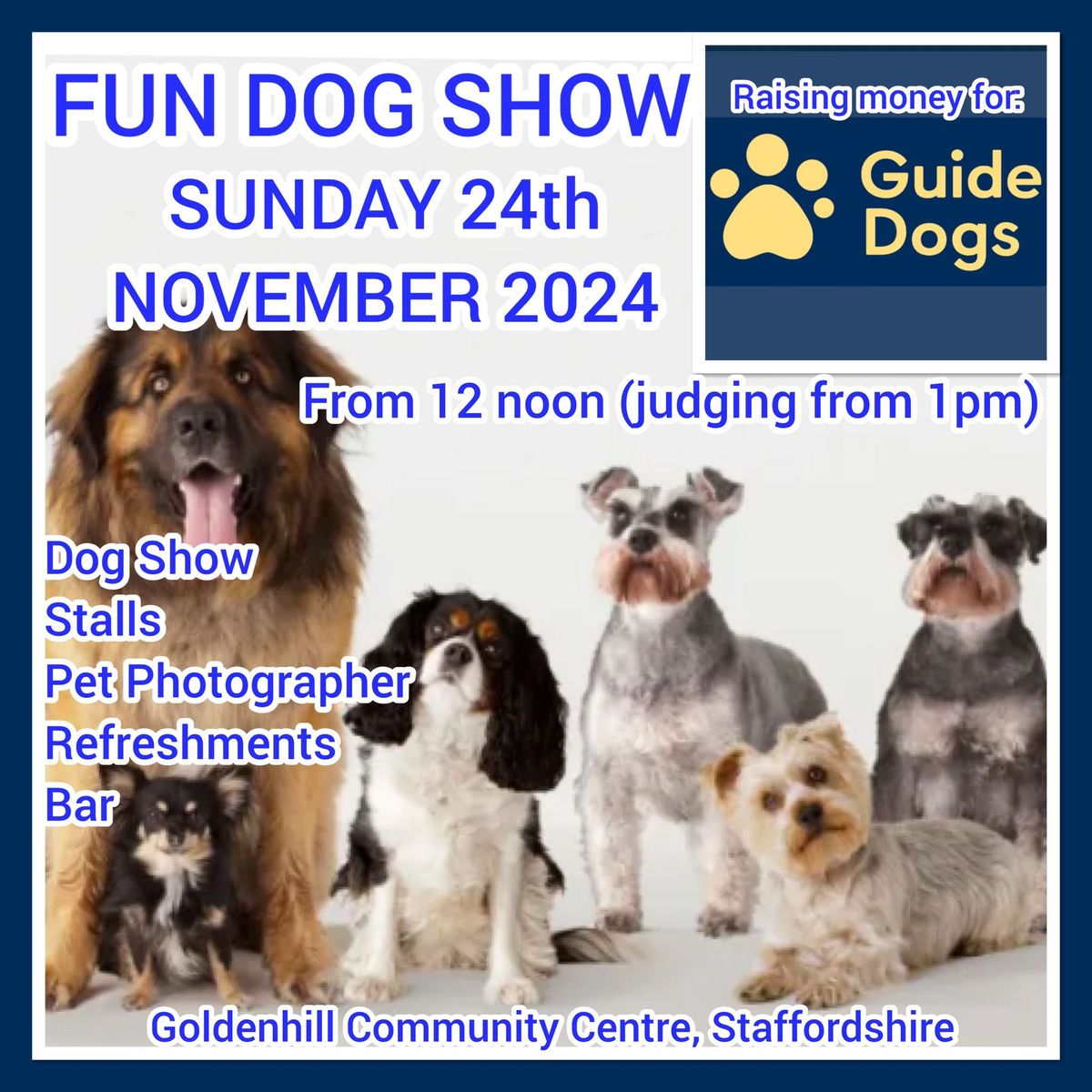 FUN DOG SHOW  FOR GUIDE DOGS