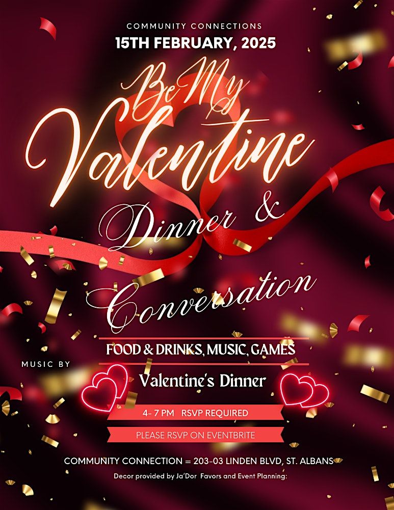 Valentine Dinner Event - For the Senior crowd - Music - old school R&B