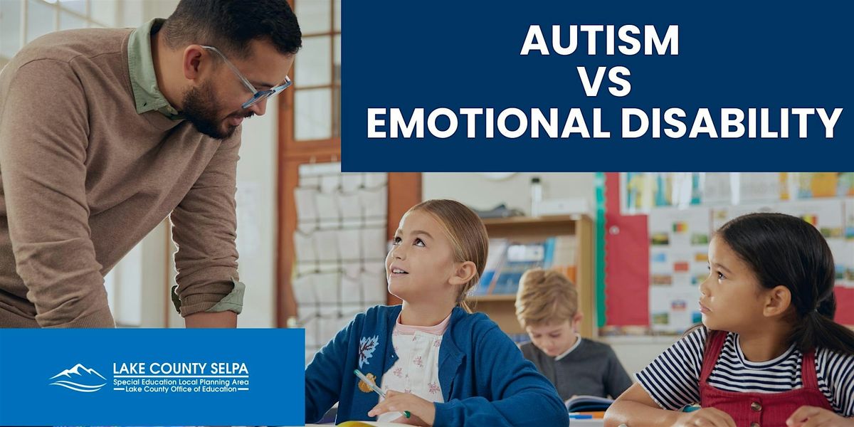 Autism Vs Emotional Disability