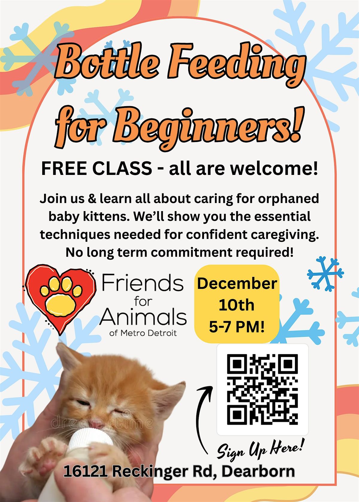 Free Bottle Feeding for Beginners Class