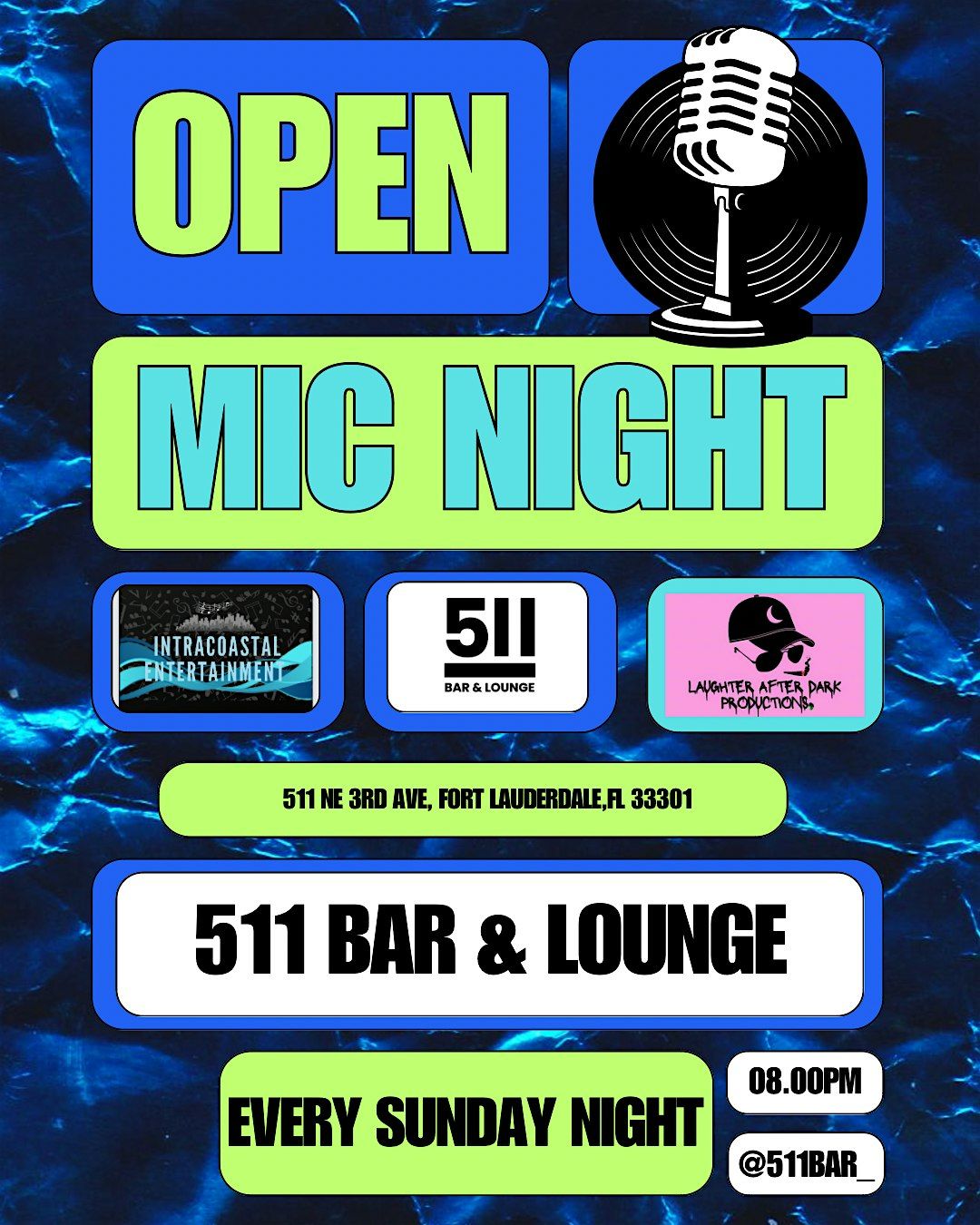 Open Mic Night @ 511 Bar & Lounge