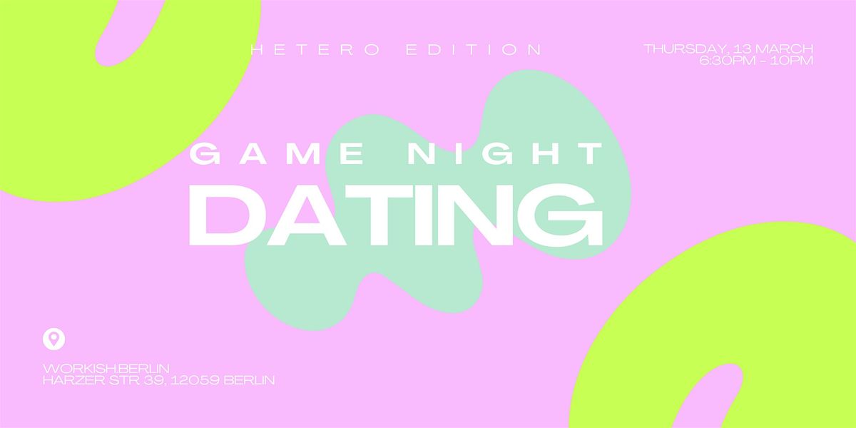 Game Night Dating by KiezDate