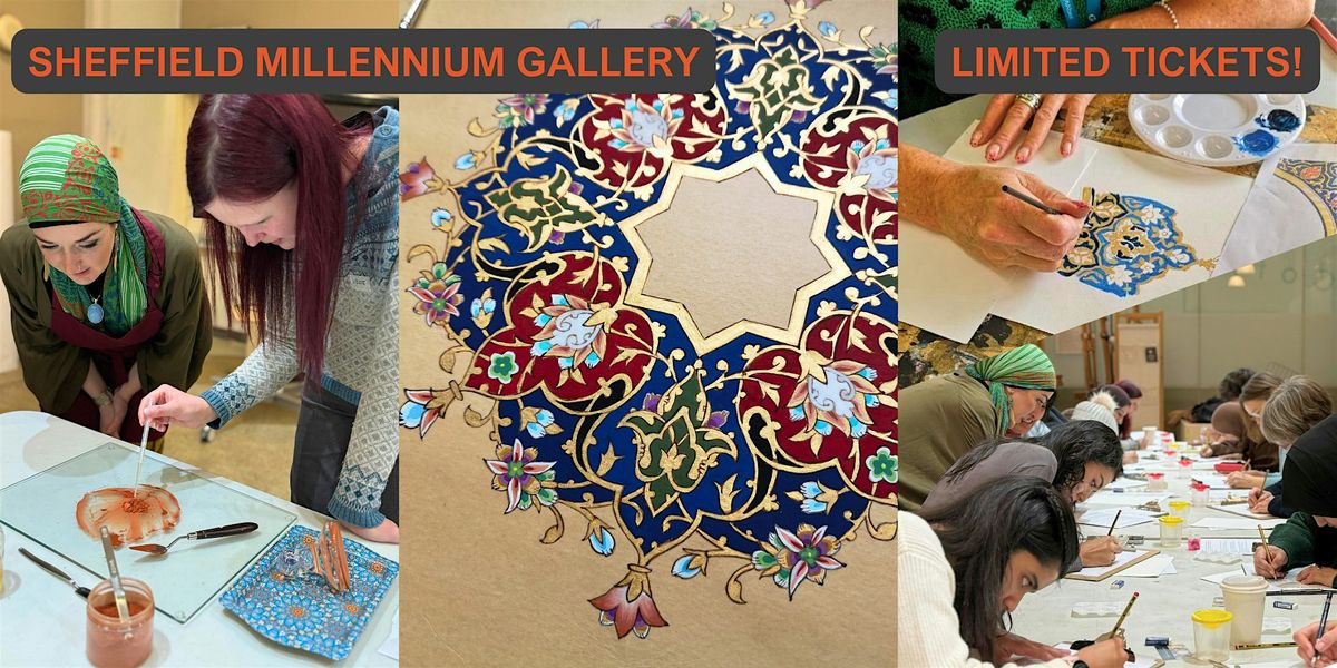 Workshop: Biomorphic Patterns in Persian & Ottoman Art \u2013 Islamic Tazhib