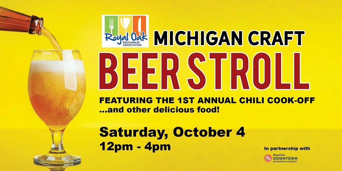 2025 Michigan Craft Beer Stroll