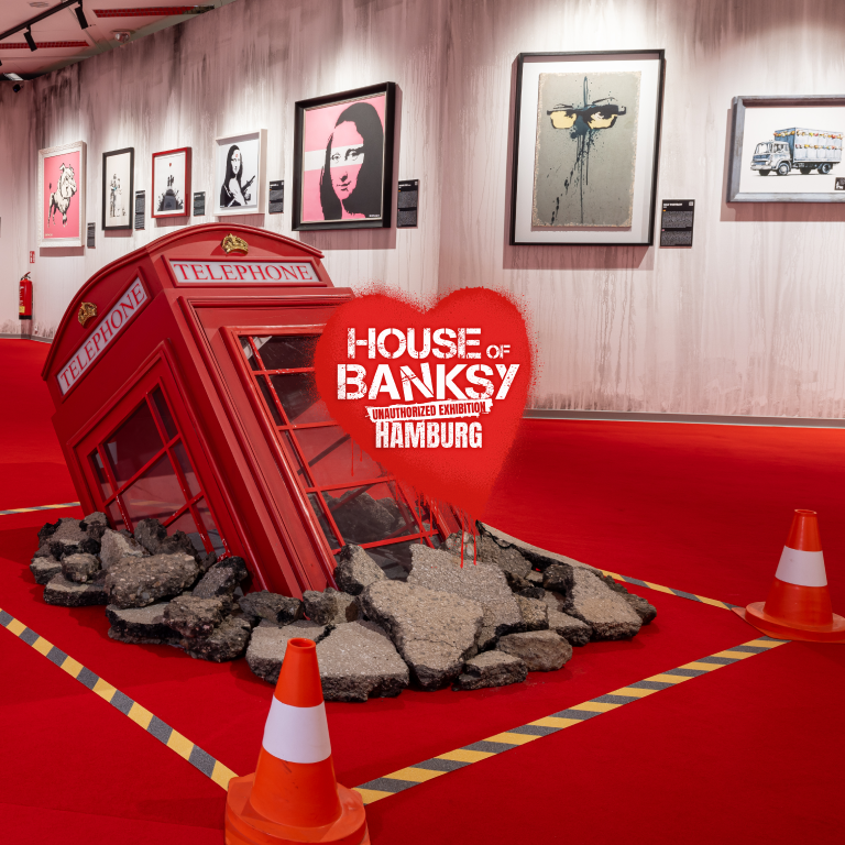 House of Banksy Hamburg \u2013  An Unauthorized Exhibition