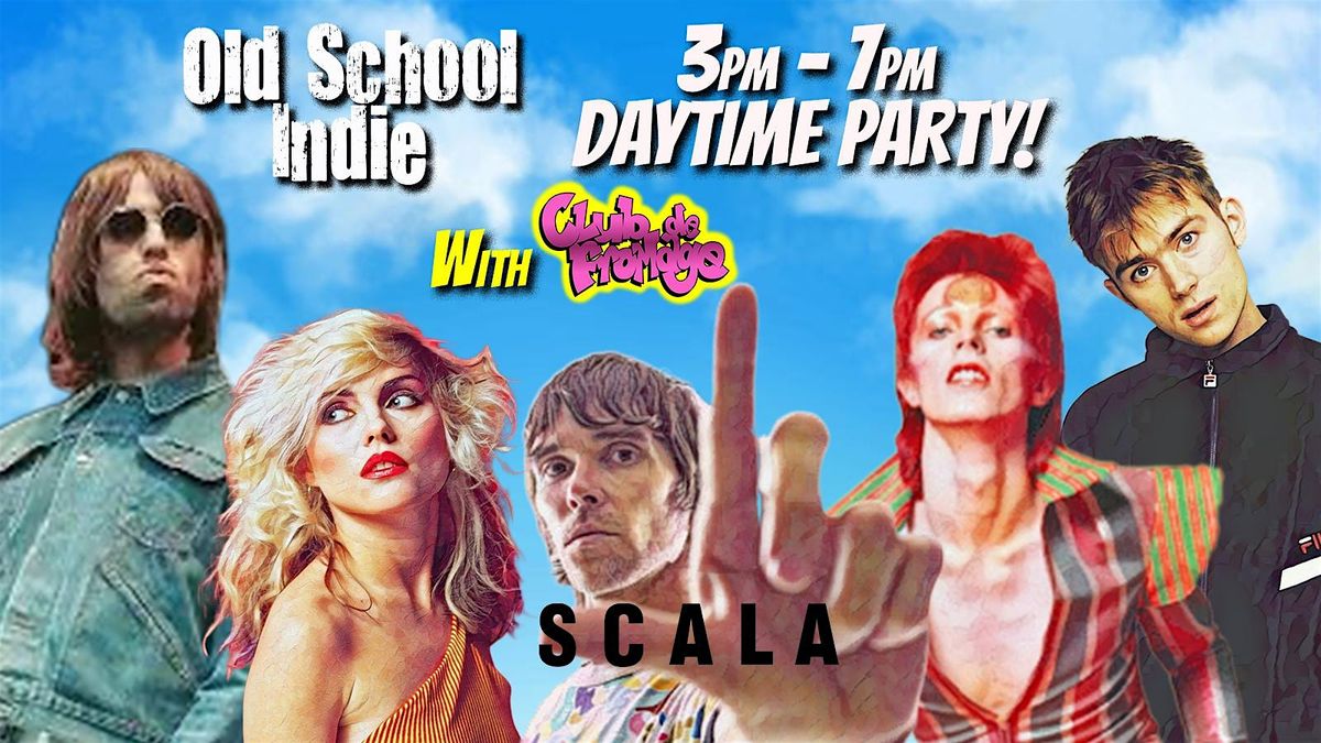 Old School Indie Daytime Party: 22 Nov, 3pm-7pm (Over 30s only)1\/4 sold